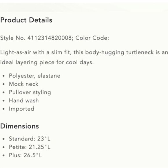 NWT Anthropologie Gauzy Turtleneck - Picture 5 of 6